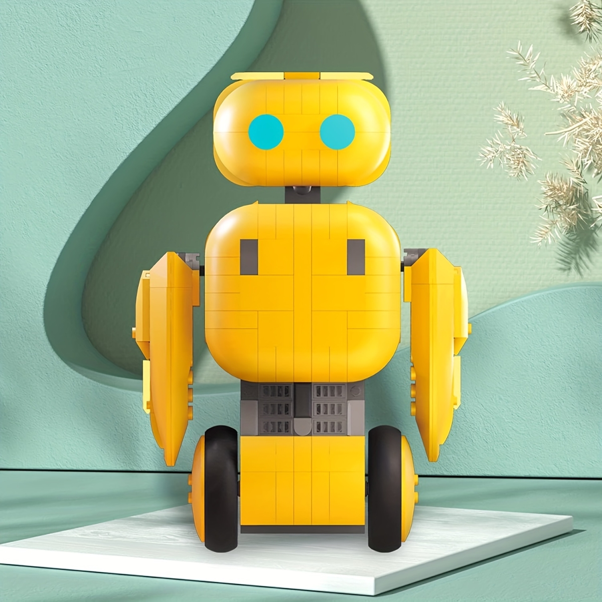 NT32574 Remote Control Robot Stem Projects Building Kits for Kids, 495 Piece