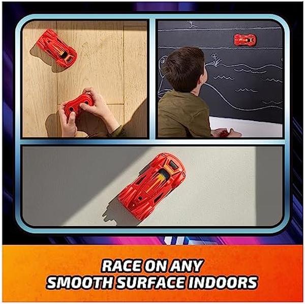 Picture of UNO1RC MC33027 Air Hogs Zero Gravity Sprint Wall Climber Race Car - Red USB-C Rechargeable Indoor Wall Racer&#44; Over 4-Inches&#44; Kids Toys for Kids Ages 4 & up