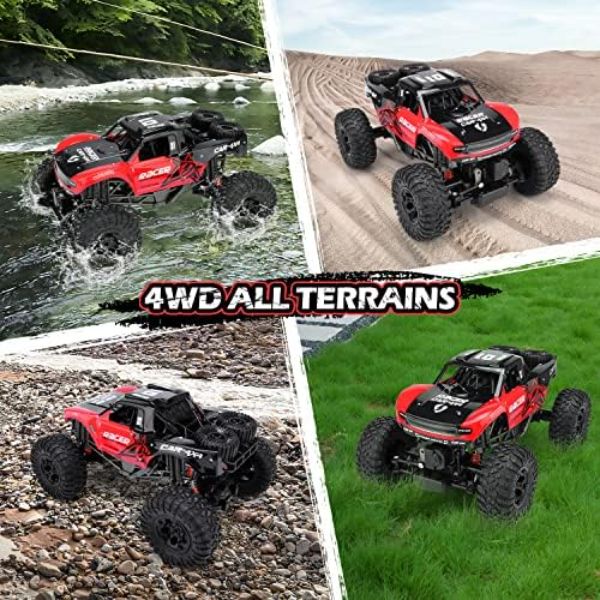 Picture of UNO1RC MC33486 4 x 4 in. 1-12 Scale Offroad Waterproof Race Trucks
