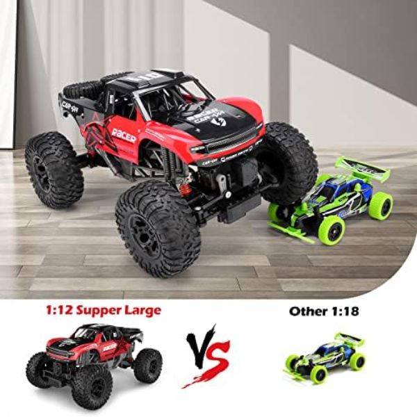 Picture of UNO1RC MC33486 4 x 4 in. 1-12 Scale Offroad Waterproof Race Trucks
