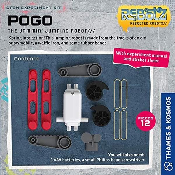 NM55710 Kosmos ReBotz Pogo Jumping Robot