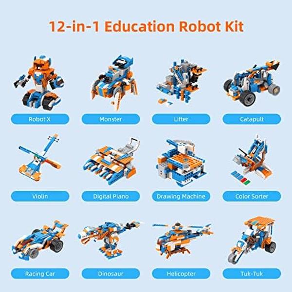 NM55767 X STEM Robot Toys for Kids 8-12 - 600 Piece