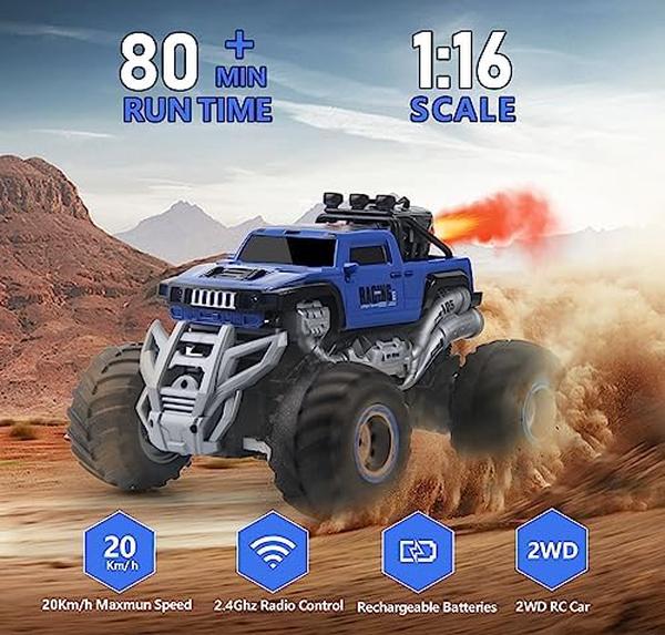 NM56487 1-16 Scale All Terrain Off Road Large Remote Control Car