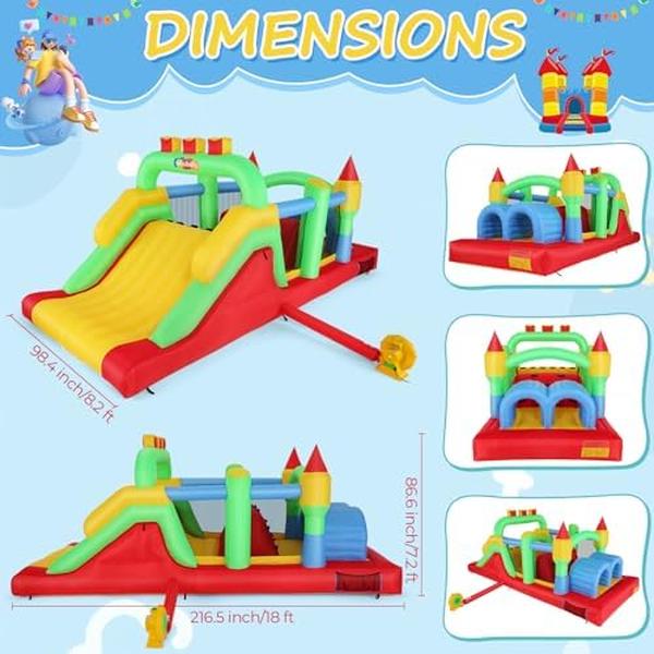 NM56613 Bounce House for Kids 3-6