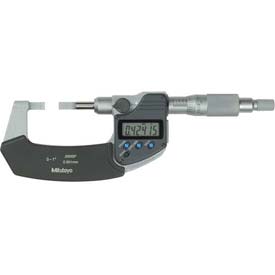 422-360-30 0-1 In. Ip54 Digimatic 0.016 In. Blade Micrometer With Output
