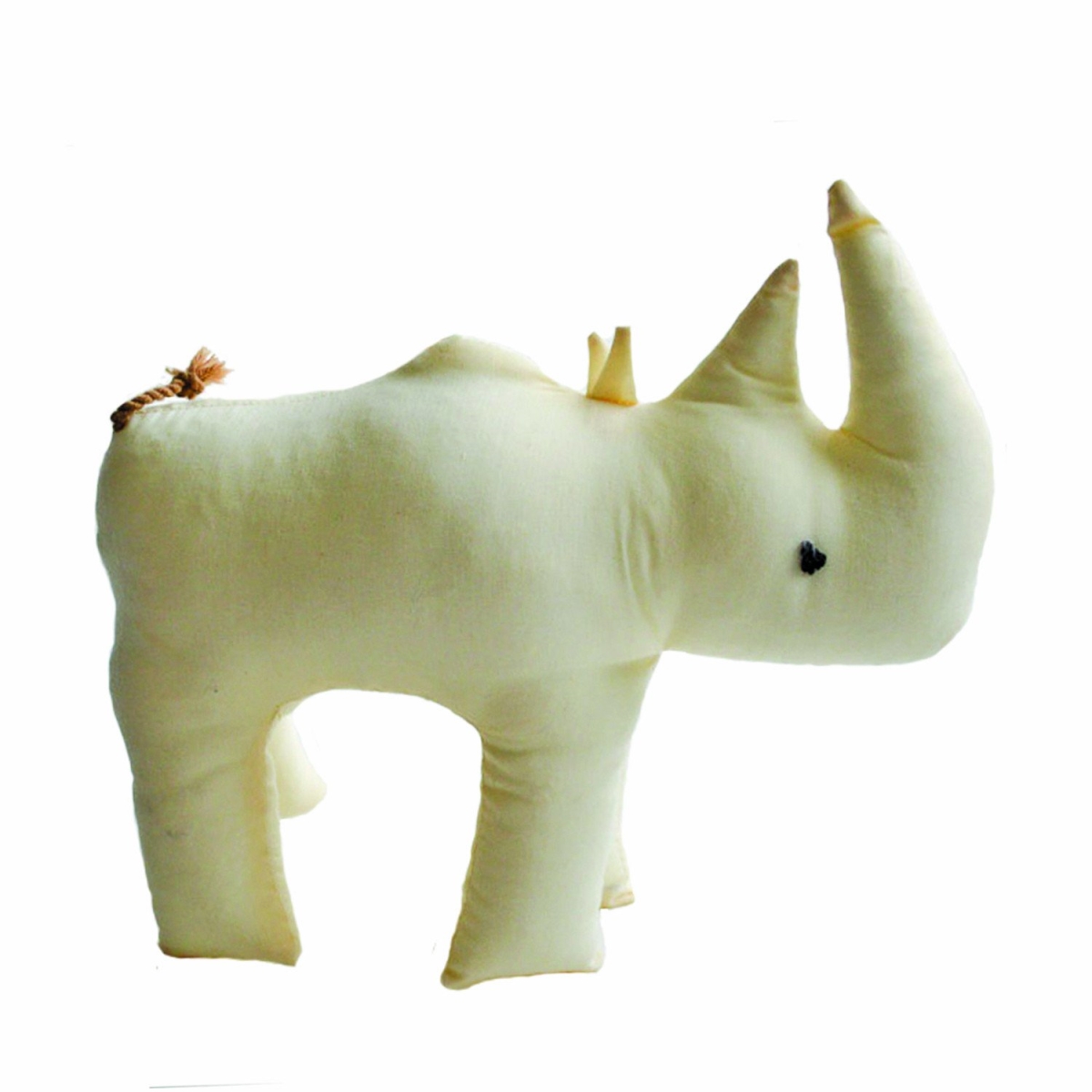 Im156020rh-596103 Handmade & Fair Trade Safari Stuffed Animal Large Rhino