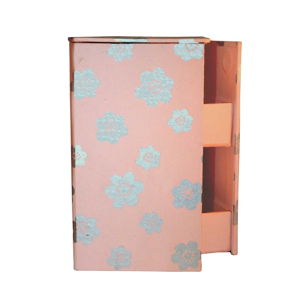 293-06-jb-534166 Handmade & Fair Trade Swivel Jewelry Box - Cherry Blossom Design