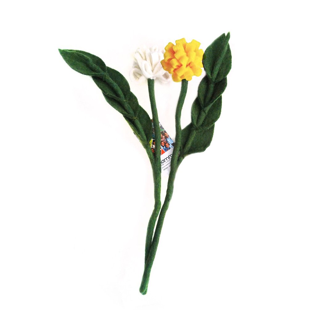 Hrafsf-1-564236 Handmade & Fair Trade Felt Tulip Stem
