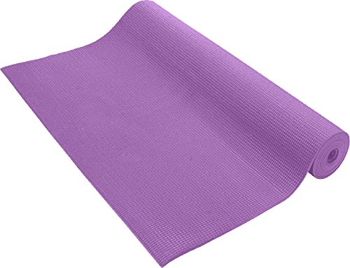 3 Mm Pure Fitness Yoga Mat, Purple