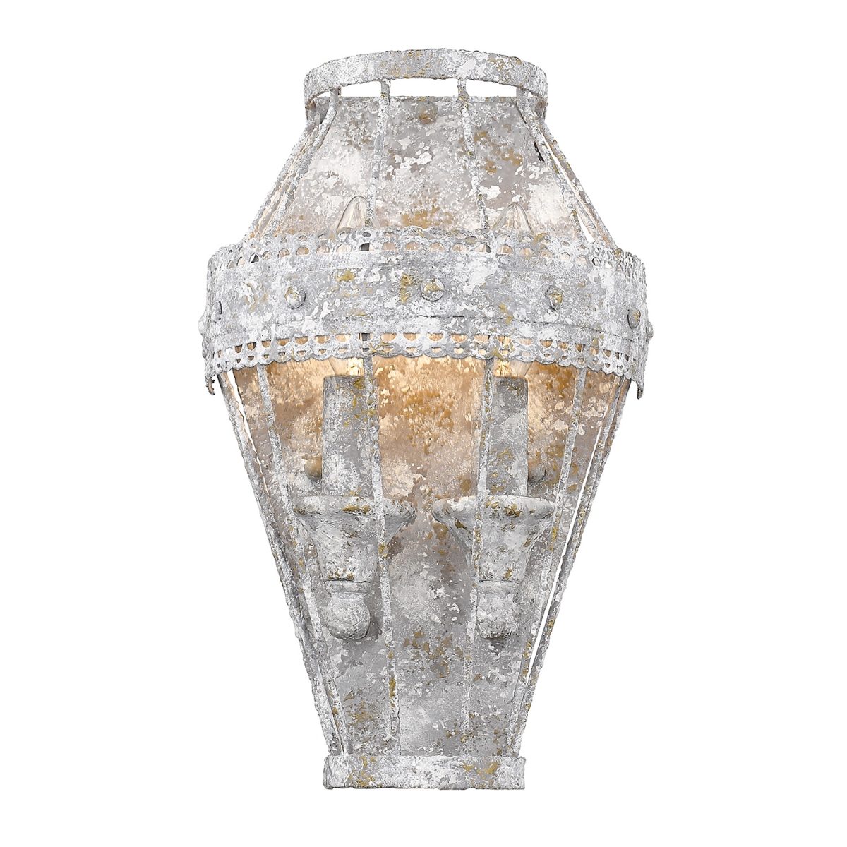 7856-wsc Oy Ferris 1 Light Wall Sconce, Oyster
