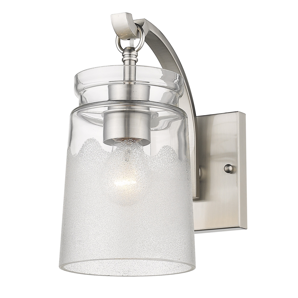 1405-1w Pw-cag Travers 1-light Wall Sconce, Pewter