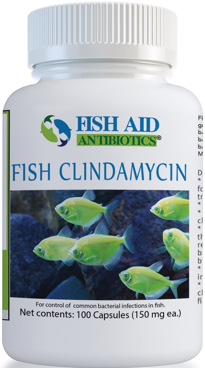 793585088470 150 Mg Fish Clindamycin Capsules - 100 Count