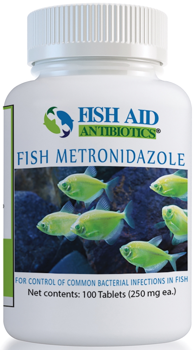 793585088487 250 Mg Fish Zole Metronidazole Tablets - 100 Count