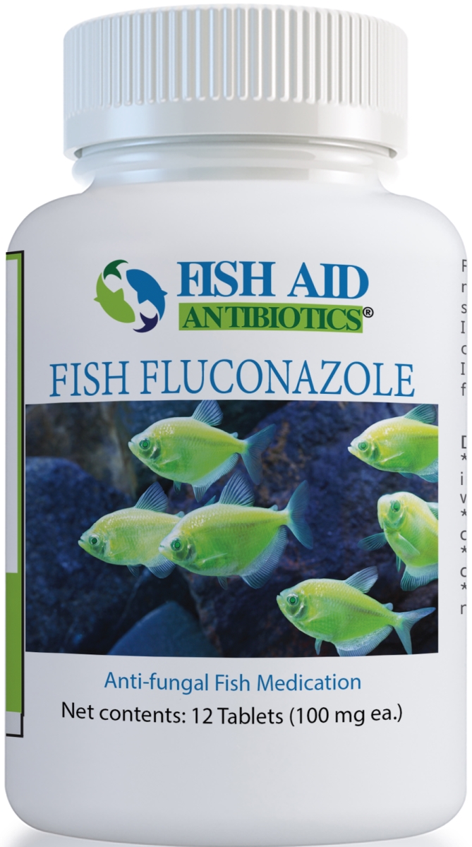 806802774251 100 Mg Fish Fluconazole Tablets - 12 Count