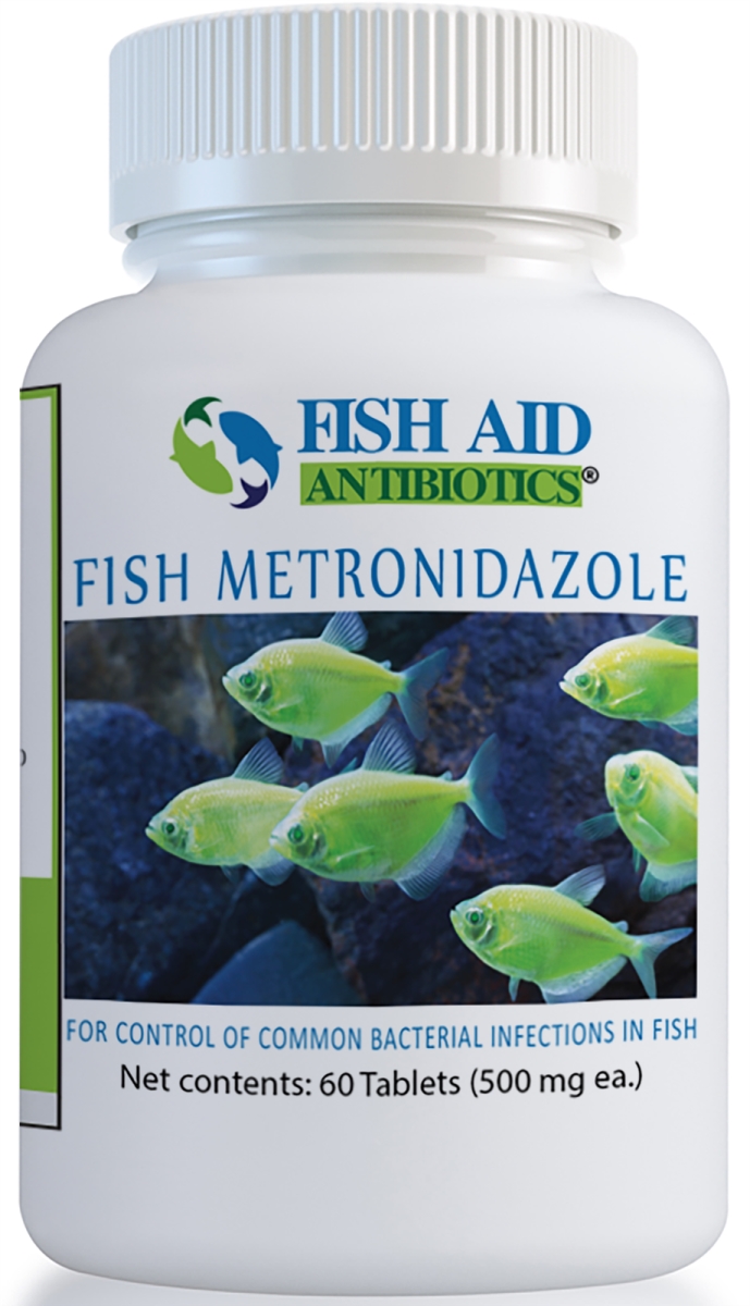 806802774381 500 Mg Fish Zole Forte Metronidazole Tablets - 60 Count
