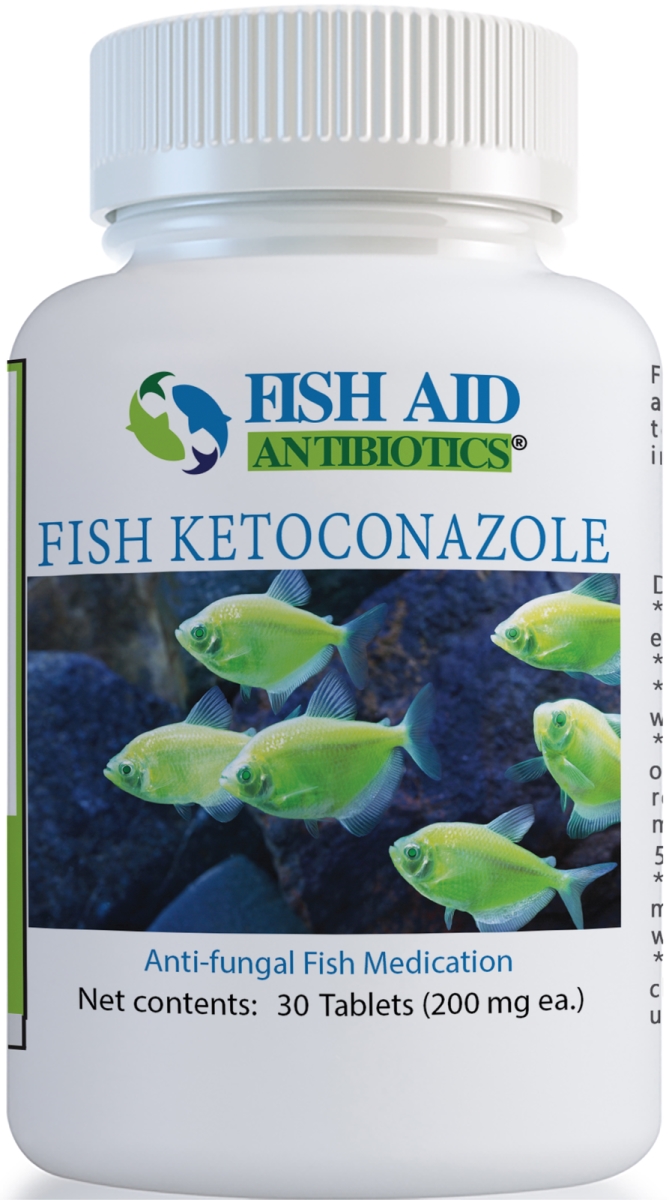 806802774466 200 Mg Fish Fungus Ketoconazole Tablets - 30 Count