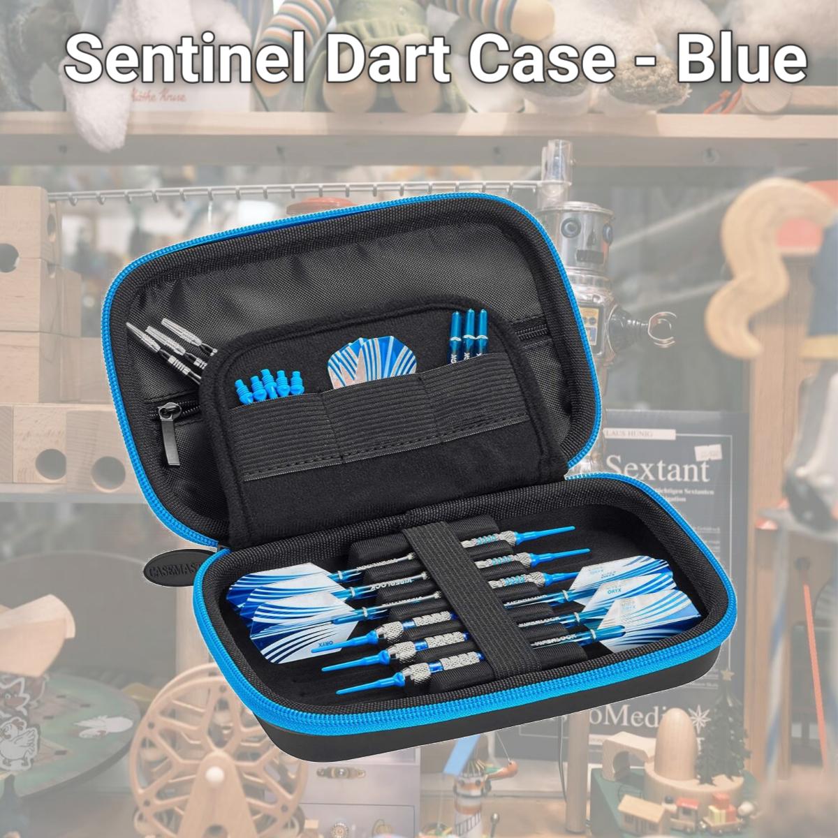 Picture of Casemaster 36-0602-03 Sentinel Dart Case - Blue