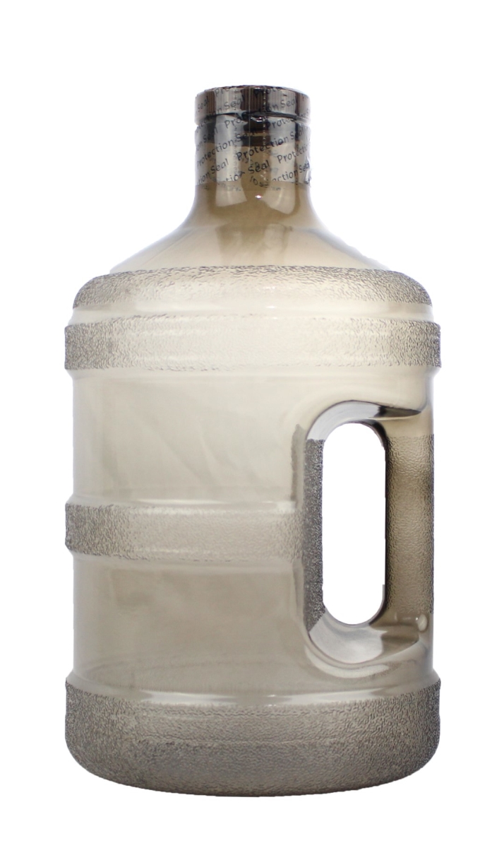 Pg1gth-48-grey 1 Gal Round Water Bottle With 48 Mm Cap, Grey