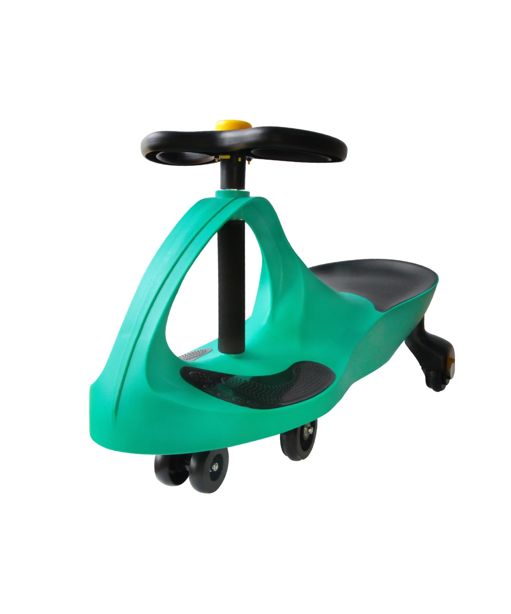 Gt0003r-ah-s Grand Air Horn Swing Car Ride On Toy, Forest Green