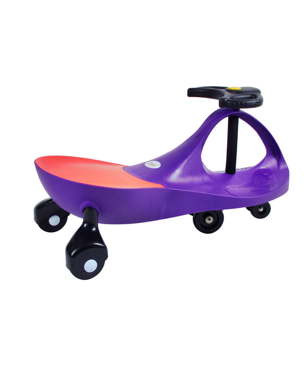 Gt0006r-basic-s Basic Swing Car Ride On Toy, Royal Purple
