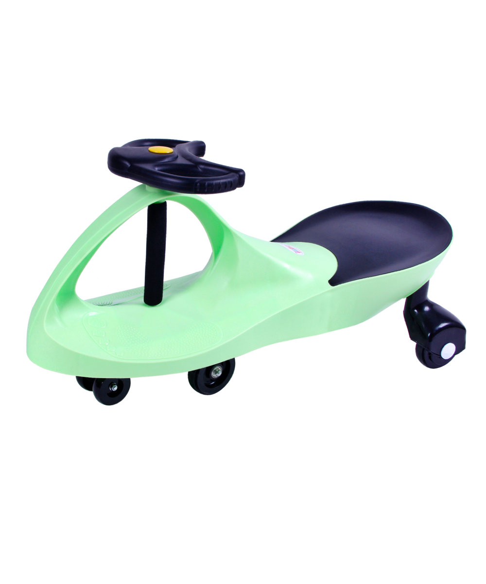 Gt0058r-basic-s Basic Swing Car Ride On Toy, Lime Green