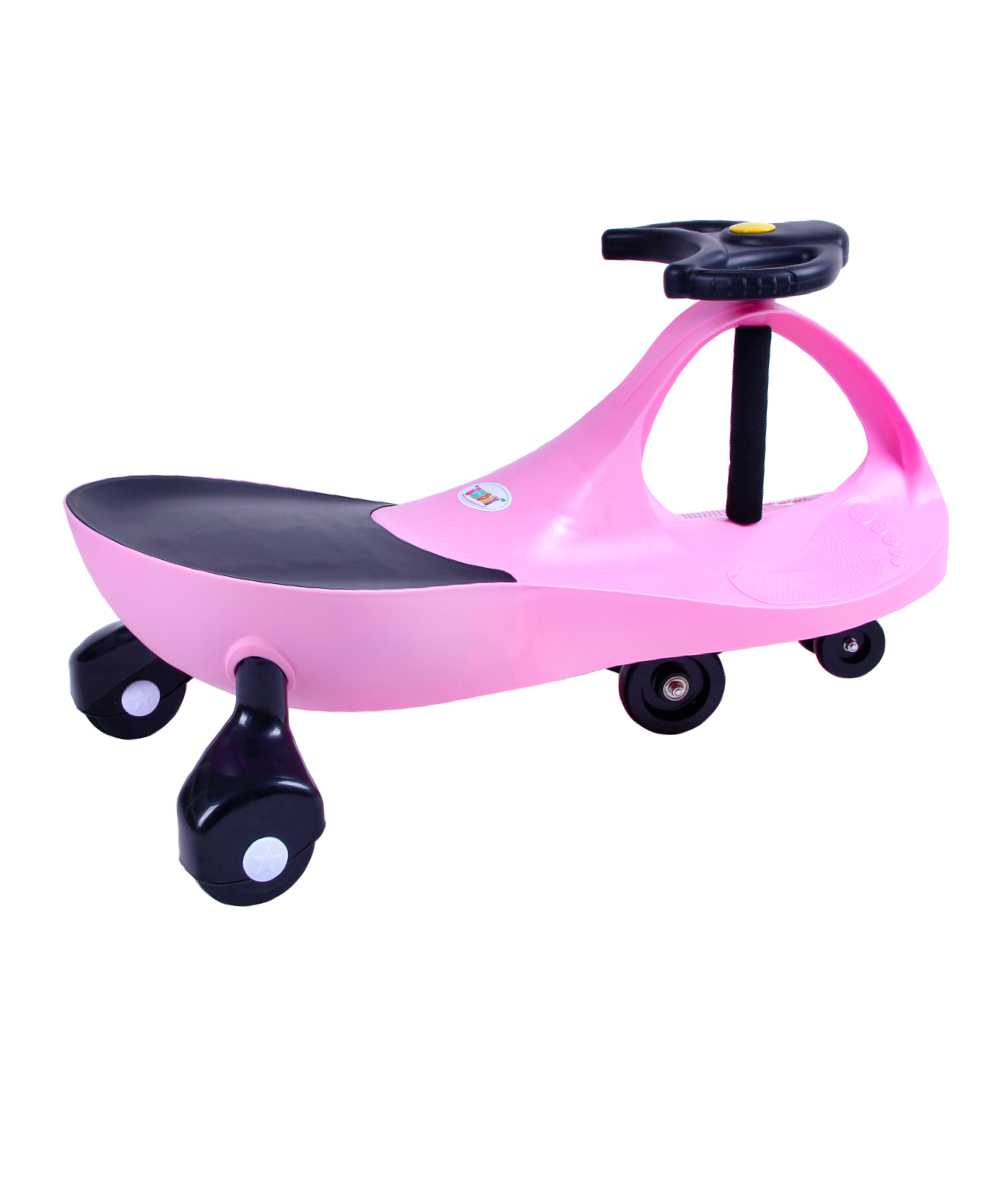 Gt0059r-basic-s Basic Swing Car Ride On Toy, Flower Pink