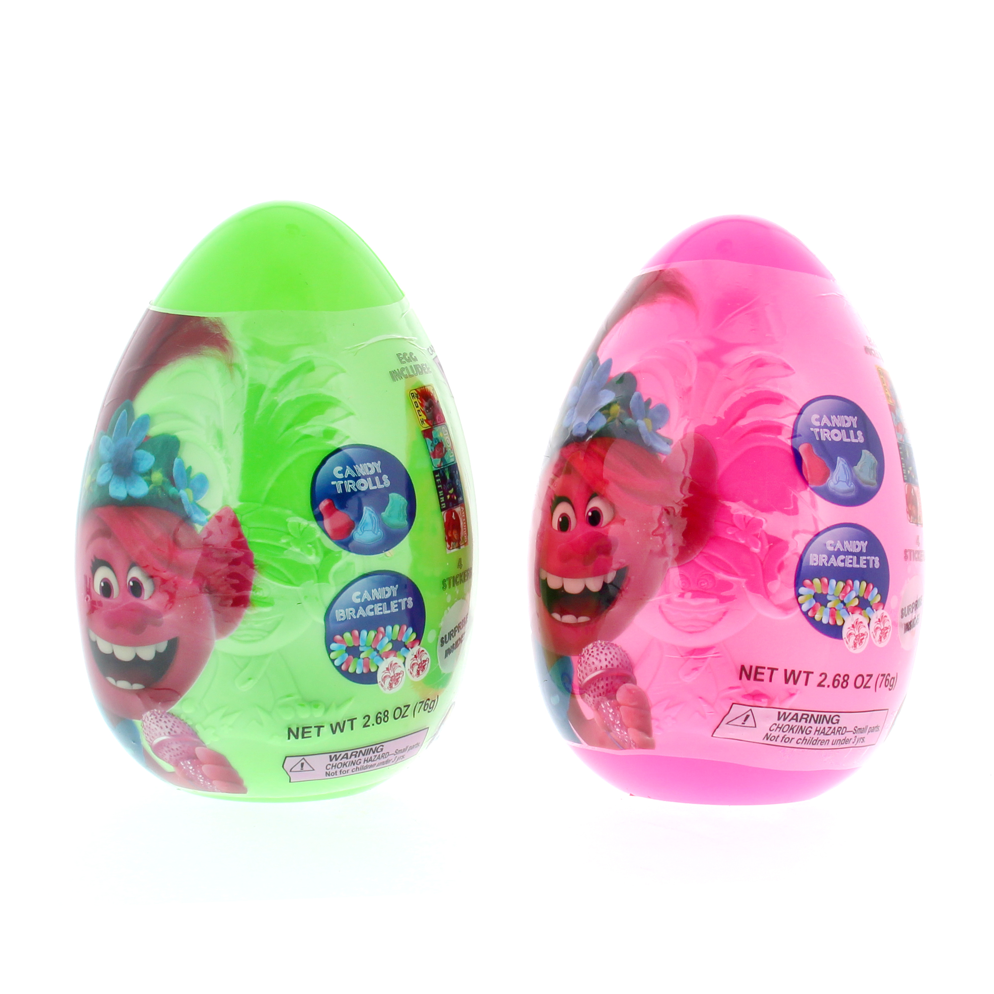 302317020SET Trolls Jumbo Easter Egg - Set of 2 by Universal