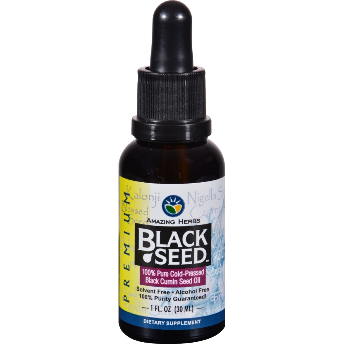 1383561 1 Fl. Oz Cold Pressed Premium Black Seed Oil