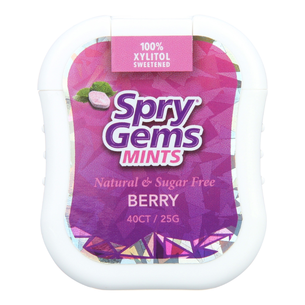 1701226 Xylitol Gems Mint - Berry, Case Of 6 - 40 Count