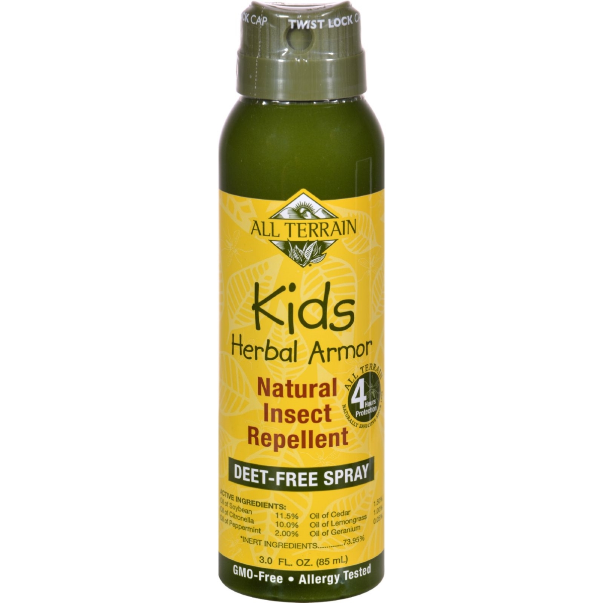 1525260 3 Fl. Oz Herbal Armor Natural Insect Repellent Kids Continuous Spray
