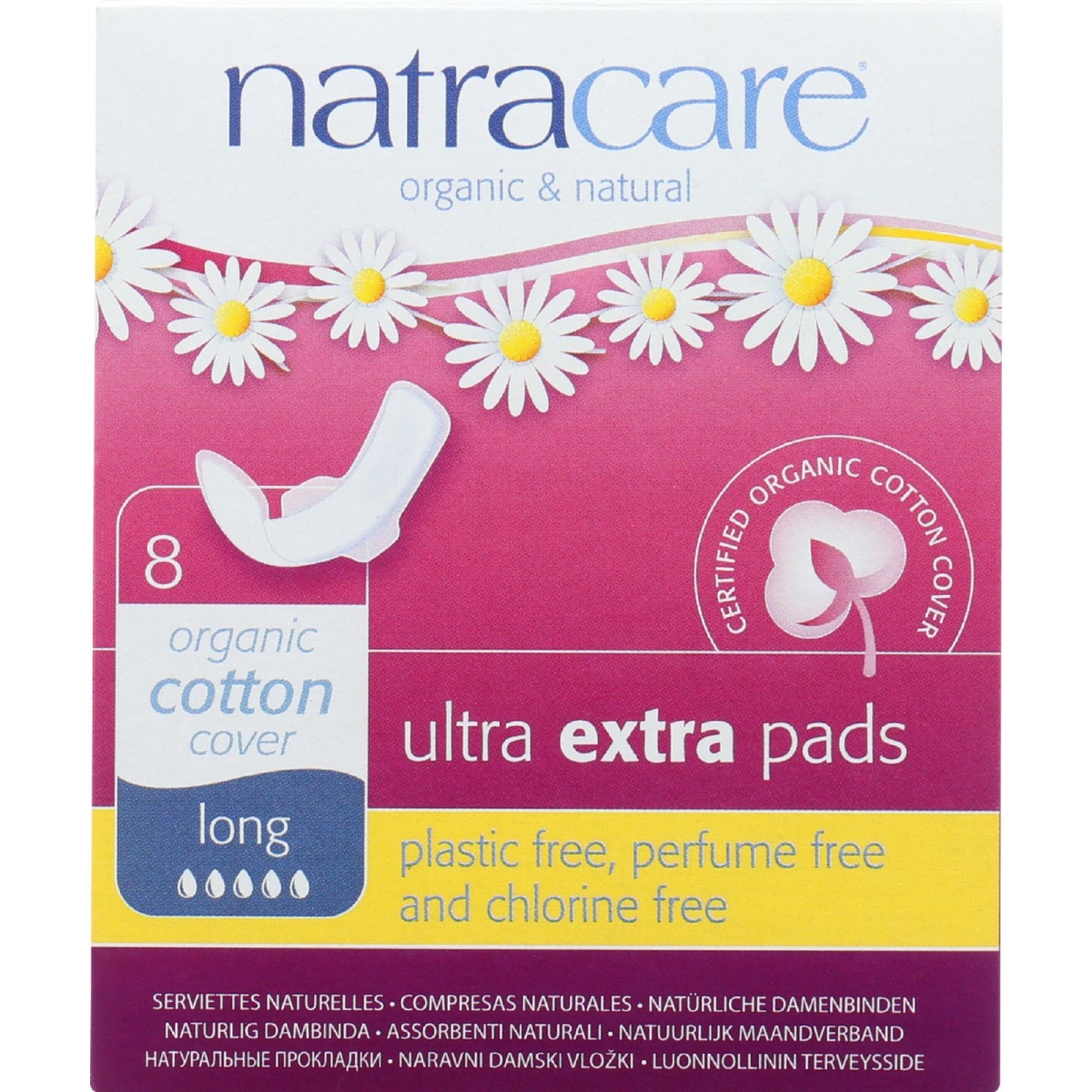 1600089 Ultra Extra Pads With Wings - Long - 8 Count