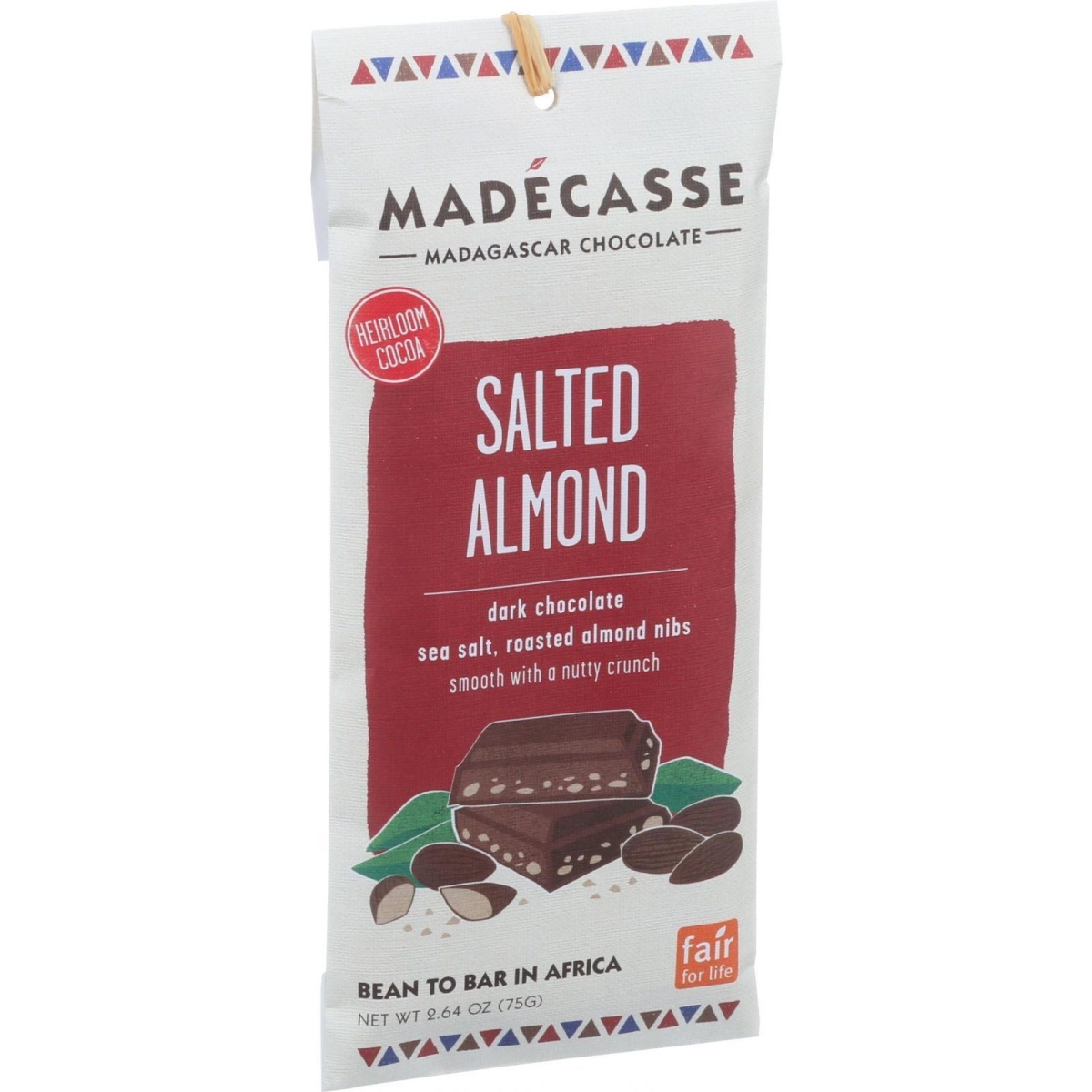 1529643 2.64 Oz Dark Chocolate Bars - Salted Almond, Case Of 10