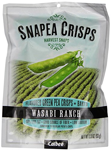 1243914 3.3 Oz Wasabi Ranch Snapea Crisps - Case Of 12