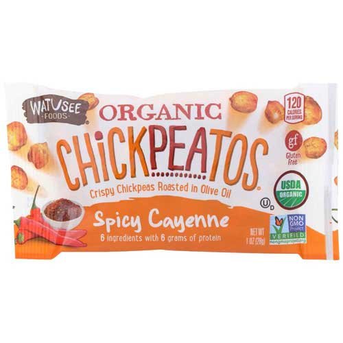 UPC 850024006027 product image for Watusee Foods 1897404 1 oz Spicy Cayenne Organic Chickpeas - Case of 8 | upcitemdb.com