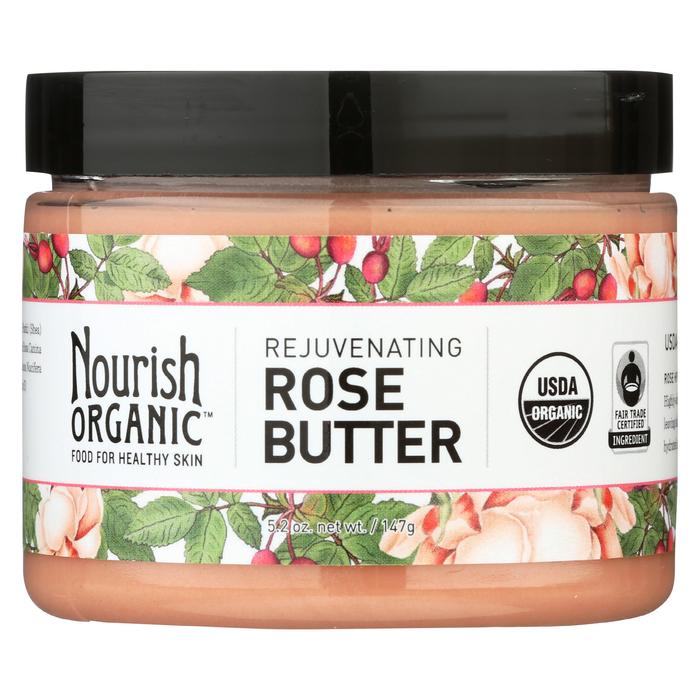 Nourish 1968163 5.2 Oz Organic Rose Butter Face Cleanser