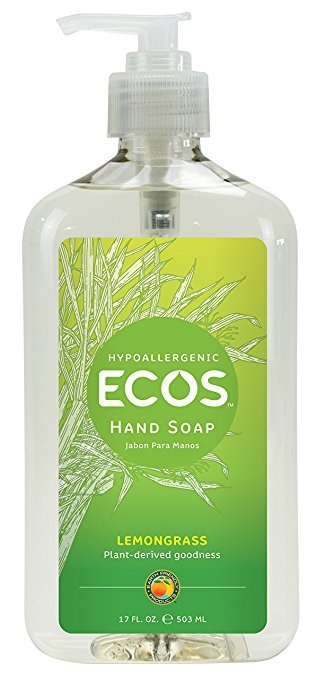 1970185 8 Fl Oz Ecos Lemongrass Hand Soap - Case Of 6