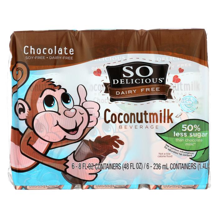 1972108 8 Fl Oz Chocolate Organic Dairy Free Coconut Milk, Pack Of 6 - Case Of 3