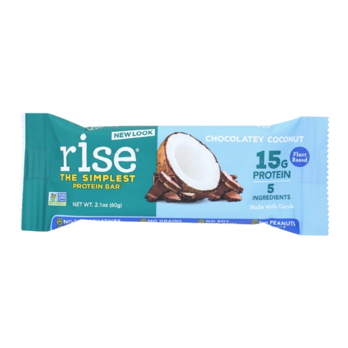 UPC 690819361081 product image for Rise Bar 1982347 2.1 oz Chocolate Coconut Protein Bar - Case of 12 | upcitemdb.com