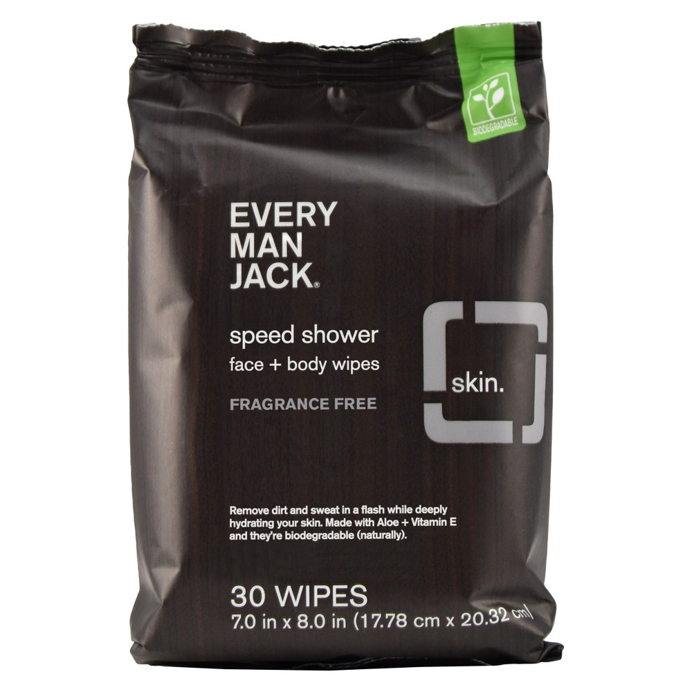 2012540 Shower Face Body Wipes, 30 Count - Case Of 4