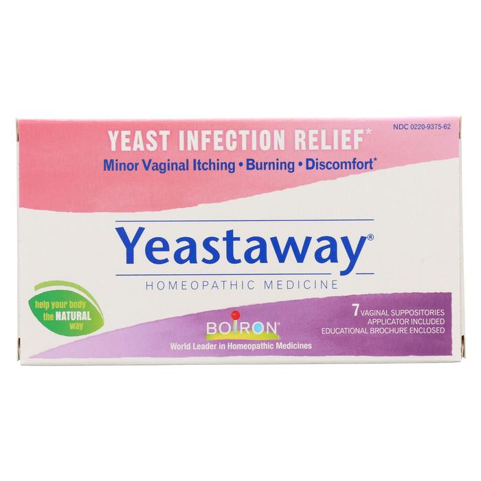 2023430 Yeastaway Vaginal Suppositories - 7 Count
