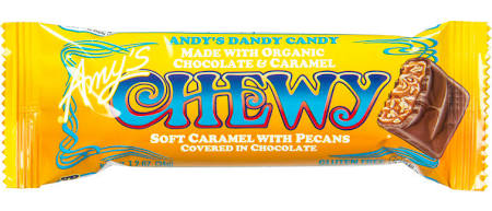 2064400 1.3 Oz Organic Chewy Candy Bar - Case Of 12