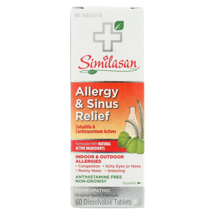 2069649 Allergy & Sinus Relief - 60 Tablets