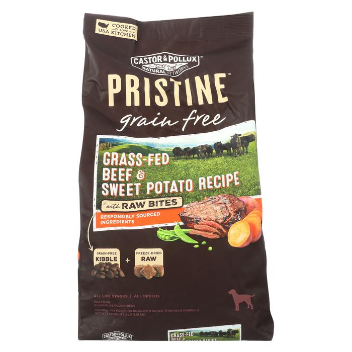 2098051 4 Lbs Beef Sweet Potato Grain Free Dog Food - Case Of 5
