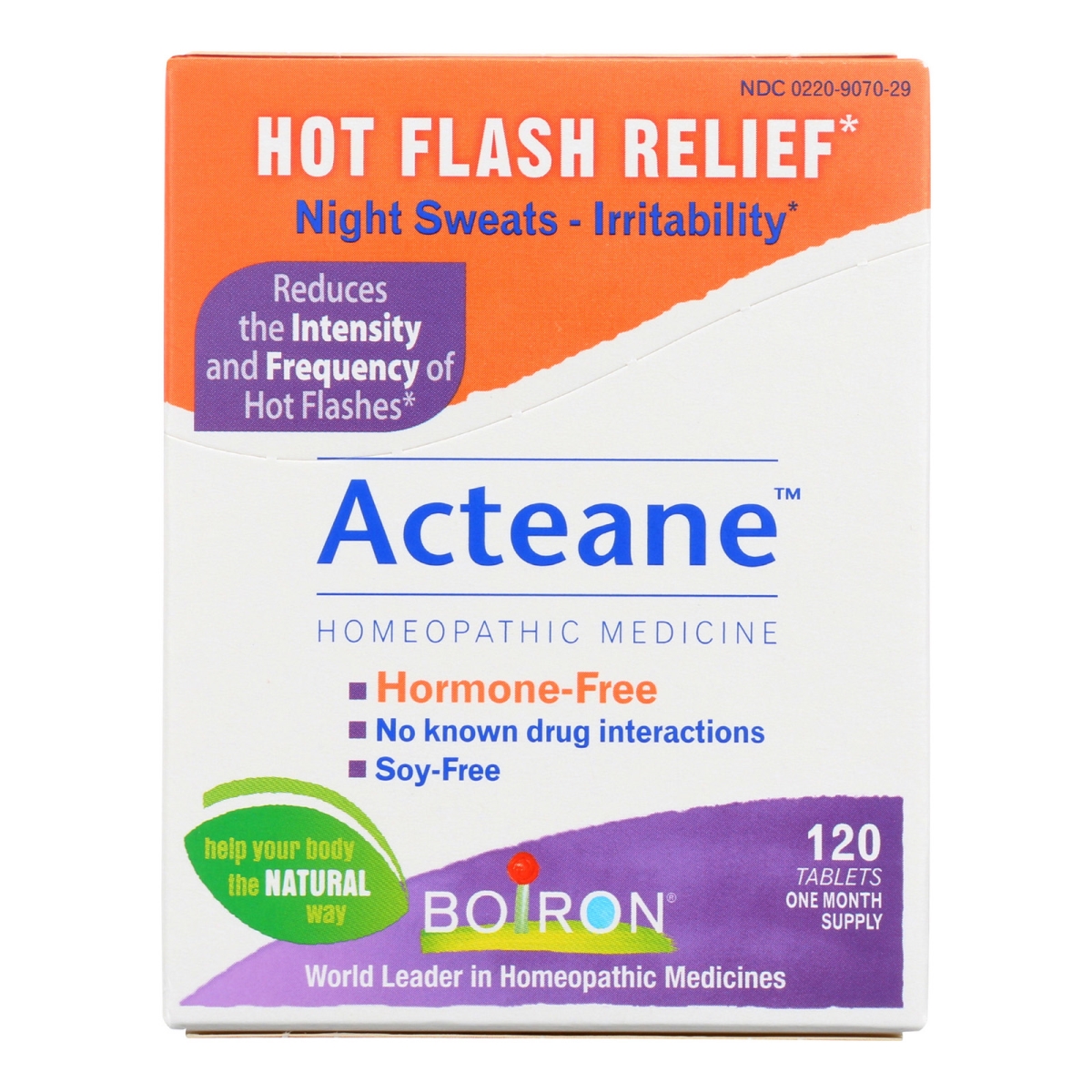 1740604 Acteane Hot Flash Relief Tablets - 120 Tablets