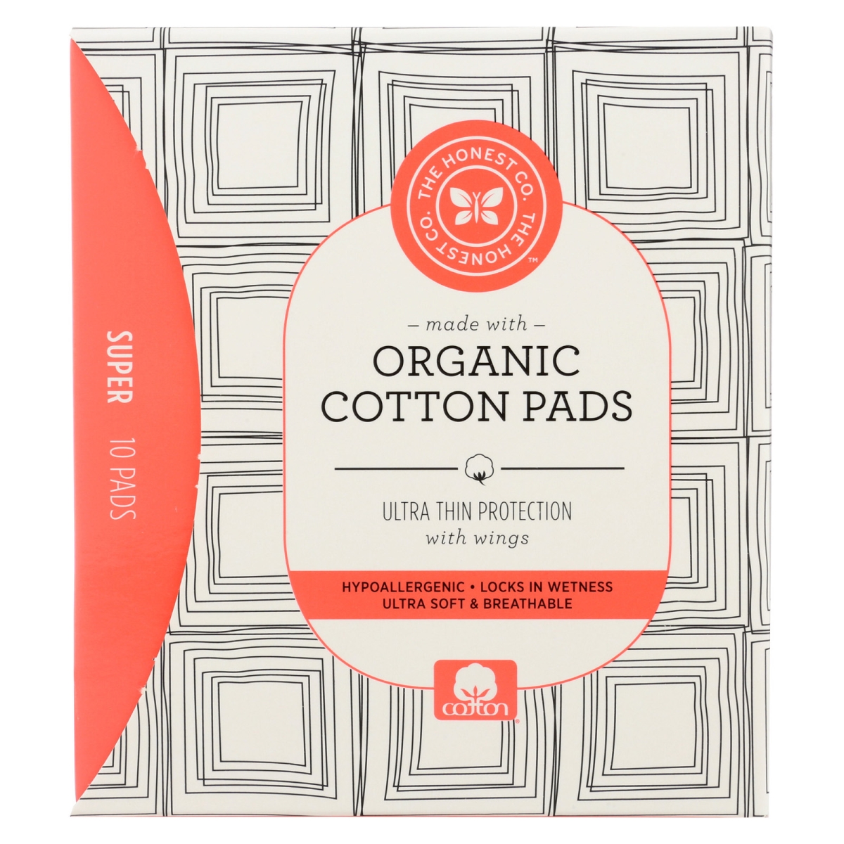 The Honest 1896521 Heavy Cotton Pads - 10 Count