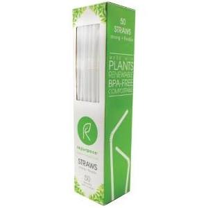 2173458 Compostable Straws - Case Of 20 & 50 Count