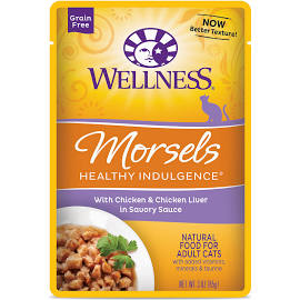 1823053 3 Oz Chicken & Chicken Liver In Savory Sauce Healthy Indulgence Morsels - Case Of 24