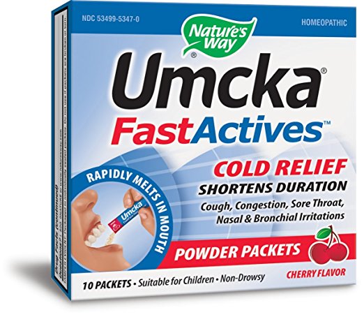 806885 Cherry Umcka Fast Act Cold, 10 Count