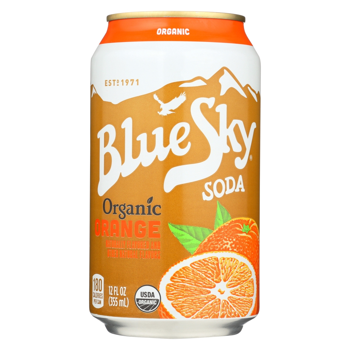 UPC 049000069600 product image for Blue Sky 1856871 12 oz Cane Sugar Orange Divine - Case of 4 | upcitemdb.com