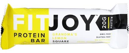 Fitjoy 2150290 2.18 Oz Grandmas Lemon Square Protein Bar